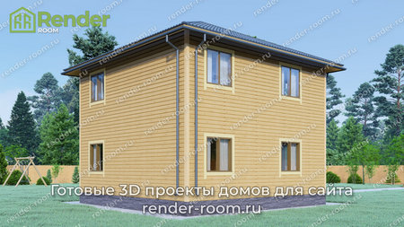 Проект П-150 Площадь: 119, Размер: 8х8