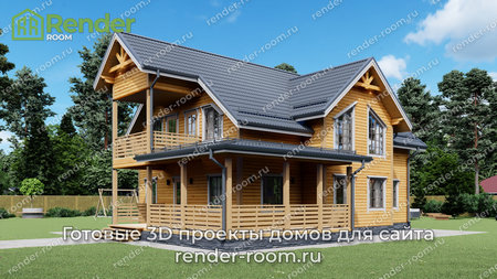 Проект  Площадь: 172, Размер: 10х12