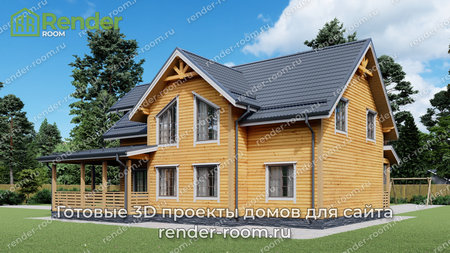 Проект  Площадь: 172, Размер: 10х12