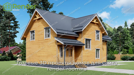 Проект  Площадь: 172, Размер: 10х12