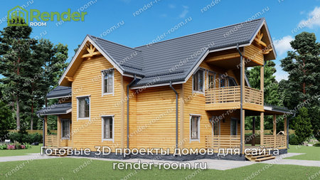 Проект  Площадь: 172, Размер: 10х12