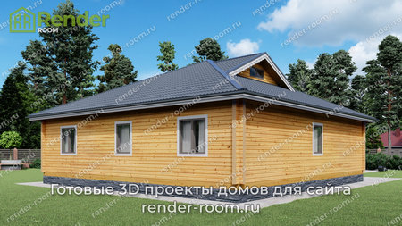 Проект  Площадь: 129, Размер: 12х12