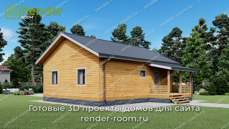 Проект  Площадь: 70, Размер: 8х10