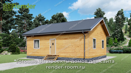 Проект  Площадь: 70, Размер: 8х10