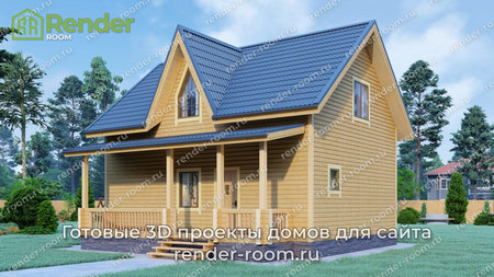 Проект  Площадь: 118, Размер: 8х9