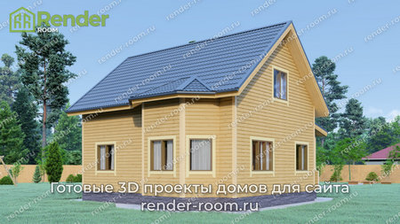 Проект  Площадь: 118, Размер: 8х9