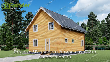 Проект  Площадь: 133, Размер: 8х10