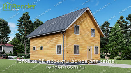 Проект  Площадь: 133, Размер: 8х10