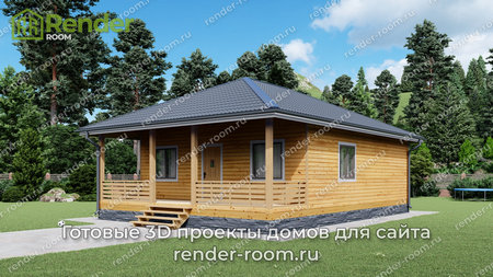 Проект  Площадь: 63, Размер: 8х9