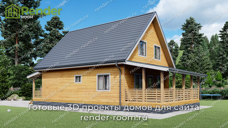 Проект  Площадь: 132, Размер: 8х10