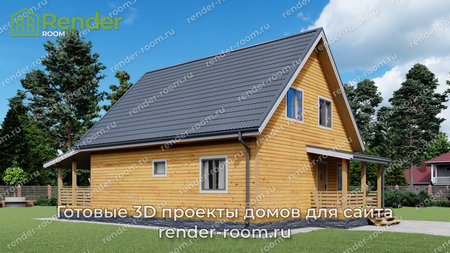 Проект  Площадь: 132, Размер: 8х10