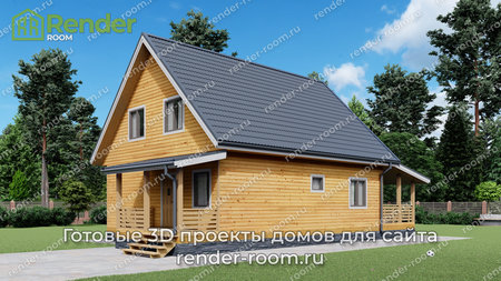 Проект  Площадь: 132, Размер: 8х10