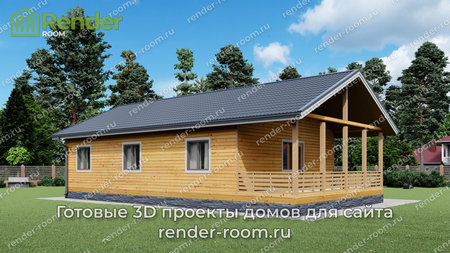 Проект  Площадь: 81, Размер: 8х12