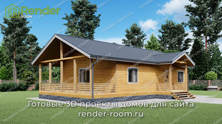 Проект  Площадь: 81, Размер: 8х12