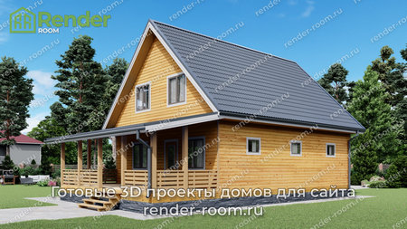 Проект П-1515 Площадь: 119, Размер: 8х10