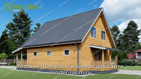 Проект П-1515 Площадь: 119, Размер: 8х10