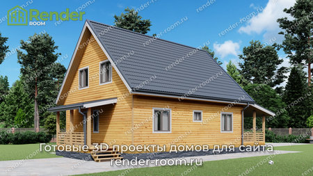 Проект П-1515 Площадь: 119, Размер: 8х10