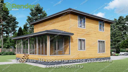 Проект П-1516 Площадь: 146, Размер: 9х11