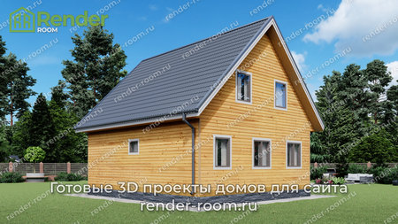 Проект П-1518 Площадь: 102, Размер: 8х9