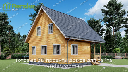 Проект П-1518 Площадь: 102, Размер: 8х9