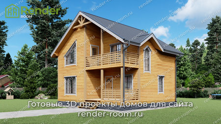 Проект  Площадь: 106, Размер: 8х9