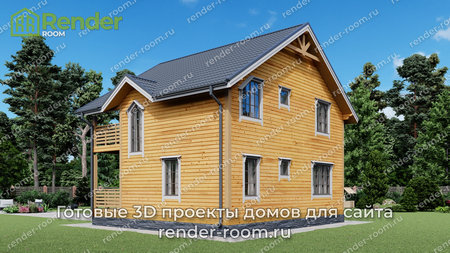 Проект  Площадь: 106, Размер: 8х9