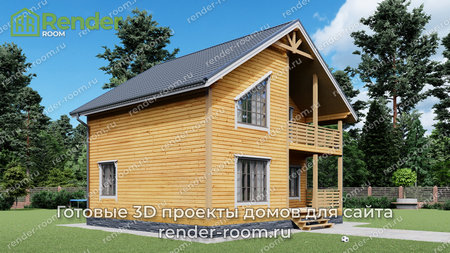 Проект  Площадь: 106, Размер: 8х9