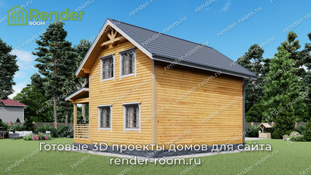 Проект  Площадь: 84, Размер: 6х8