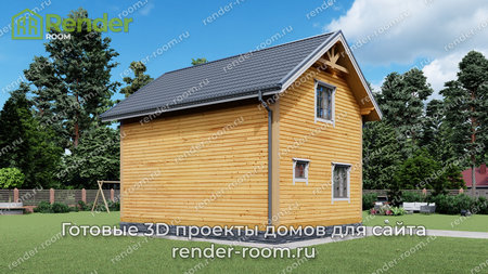 Проект  Площадь: 84, Размер: 6х8