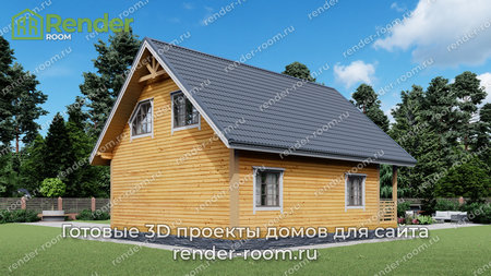 Проект П-1528 Площадь: 104, Размер: 8х8