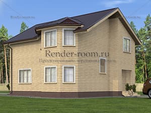 Проект П-153 Площадь: 138, Размер: 9х12