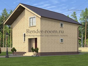 Проект П-153 Площадь: 138, Размер: 9х12