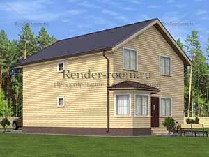 Проект П-153 Площадь: 138, Размер: 9х12