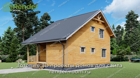 Проект П-1530 Площадь: 122, Размер: 8х10