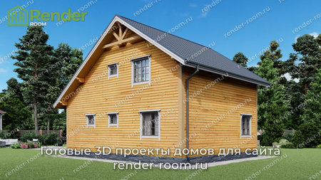 Проект П-1530 Площадь: 122, Размер: 8х10