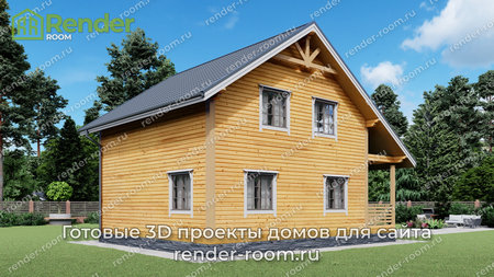 Проект П-1530 Площадь: 122, Размер: 8х10