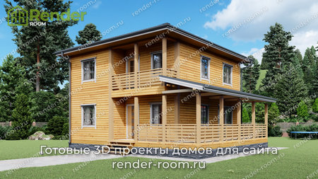 Проект П-1531 Площадь: 116, Размер: 8х9