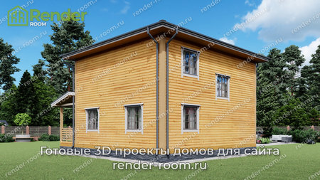 Проект П-1531 Площадь: 116, Размер: 8х9