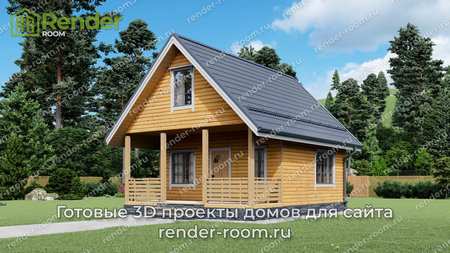 Проект П-1533 Площадь: 60,83, Размер: 6х8