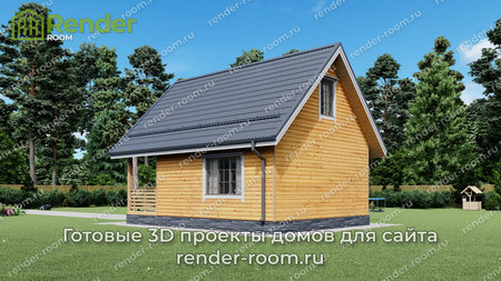 Проект П-1533 Площадь: 60,83, Размер: 6х8