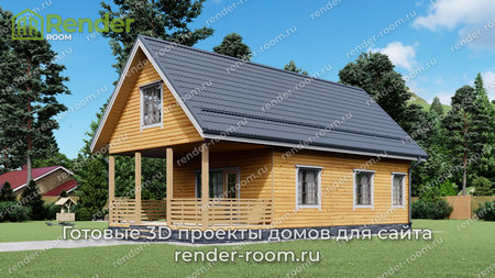 Проект П-1536 Площадь: 89,92, Размер: 6х12