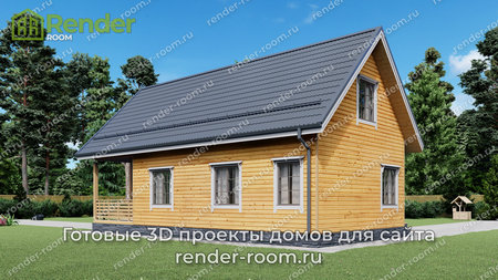 Проект П-1536 Площадь: 89,92, Размер: 6х12