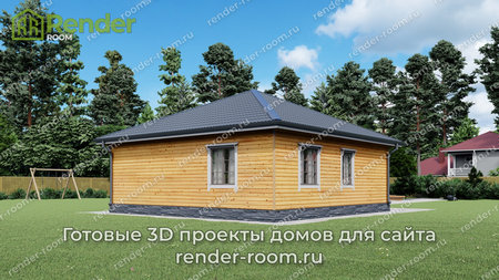 Проект П-1539 Площадь: 72,05, Размер: 9х9