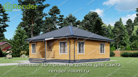 Проект П-1540 Площадь: 83,68, Размер: 9х9