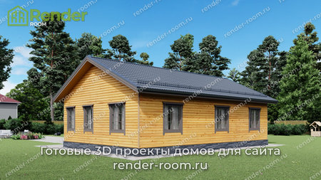 Проект П-1541 Площадь: 85,45, Размер: 8х12