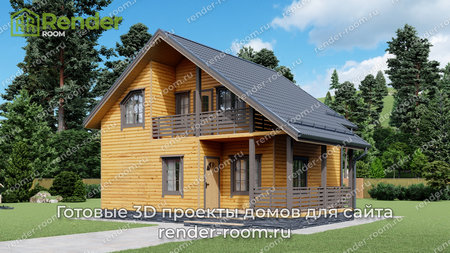 Проект П-1543 Площадь: 99,92, Размер: 8х8