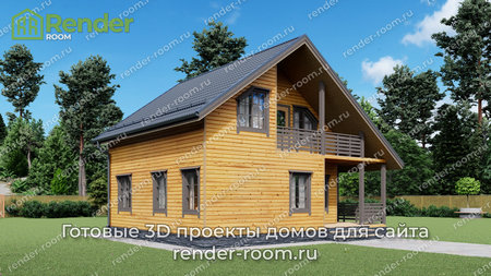 Проект П-1543 Площадь: 99,92, Размер: 8х8