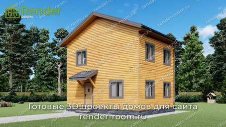 Проект П-1546 Площадь: 83,01, Размер: 6х8