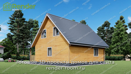 Проект П-1548 Площадь: 121,4, Размер: 8х9