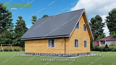 Проект П-1548 Площадь: 121,4, Размер: 8х9